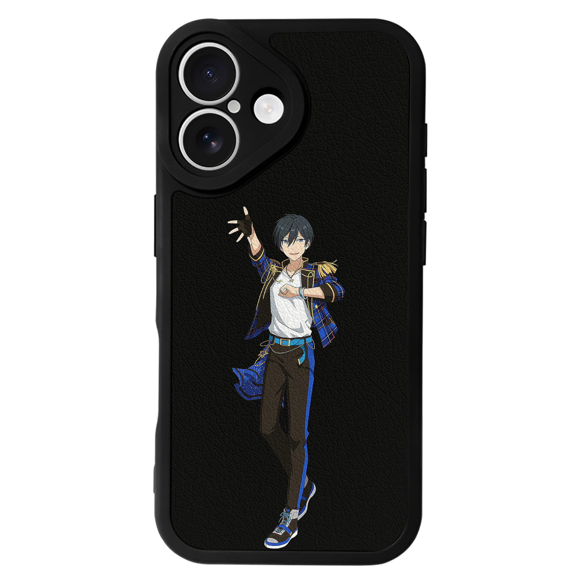 （画像用） あんさんぶるスターズ! Ensemble Stars 【iPhone 16シリーズ対応】シリコンスマホケース（レザー調） 材質：シリコン